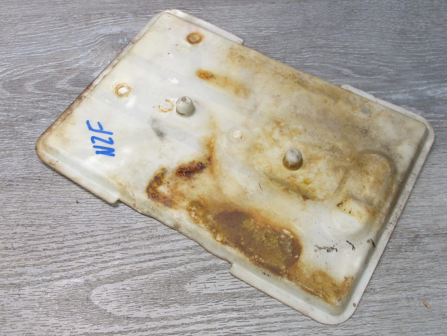 90-96 Nissan Z32 300ZX Battery Tray Support w Mounting Bracket Holder OEM