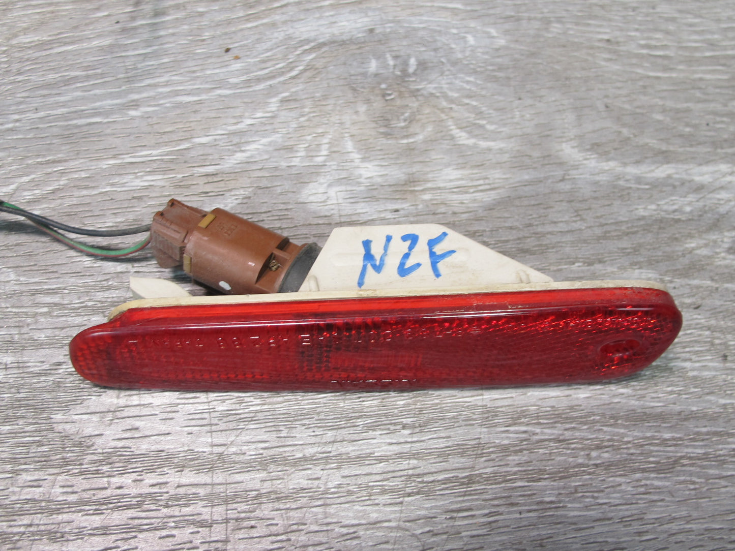 90-96 Nissan Z32 300ZX Set of 2 Rear Bumper Side Marker Light Lamp OEM