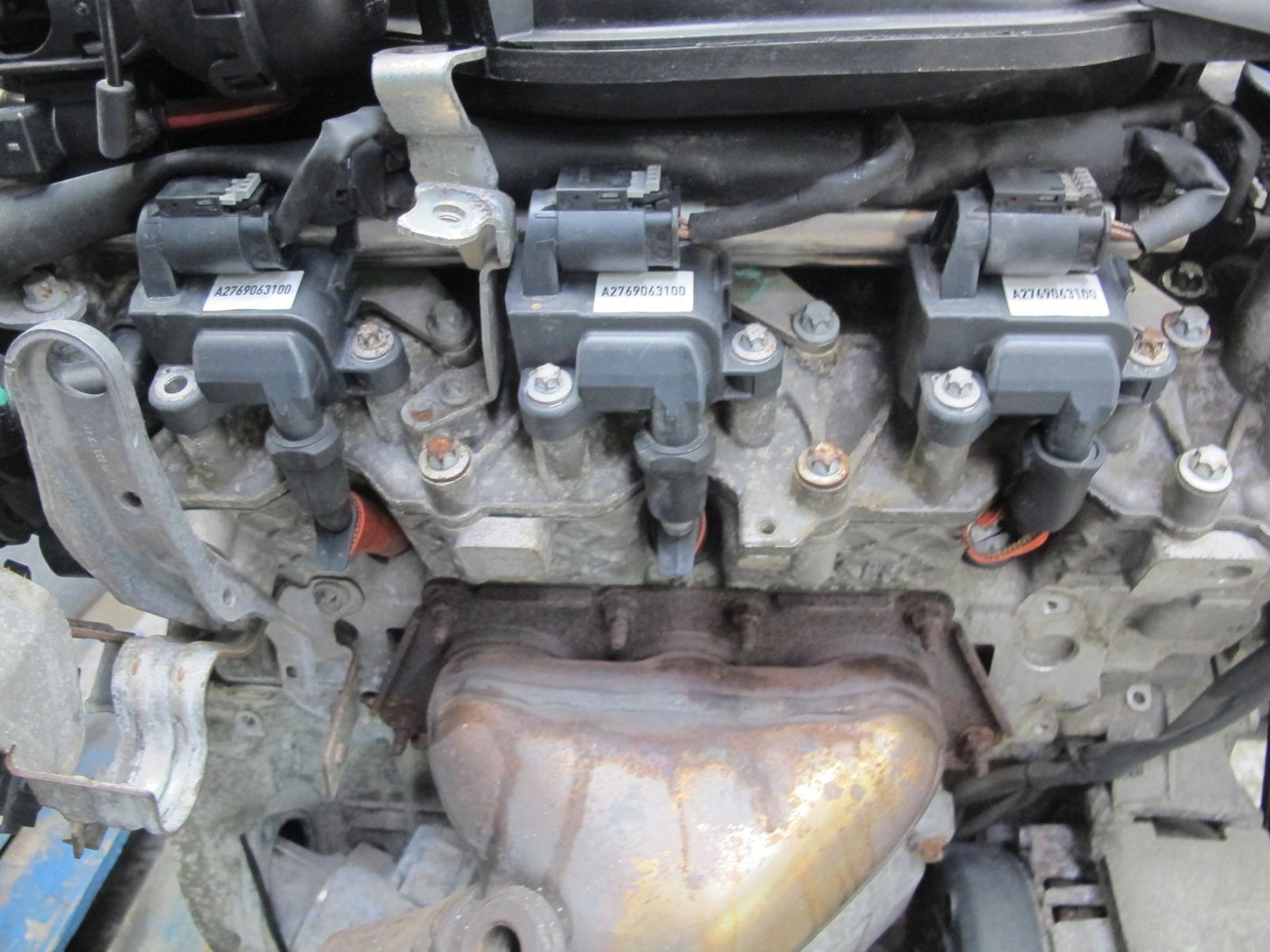 2012 Mercedes W166 ML350 M276 276.955 3.5L Engine Motor Complete OEM