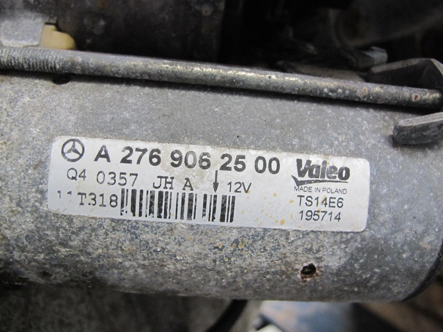 2012 Mercedes W166 ML350 M276 276.955 3.5L Engine Motor Complete OEM