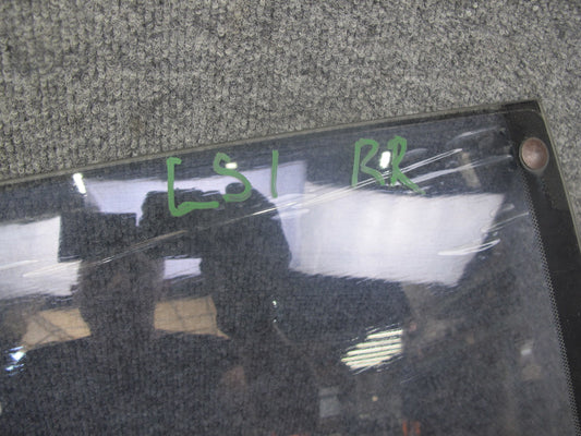 95-97 Lexus LS400 UCF20L Rear Right Door Glass Window OEM