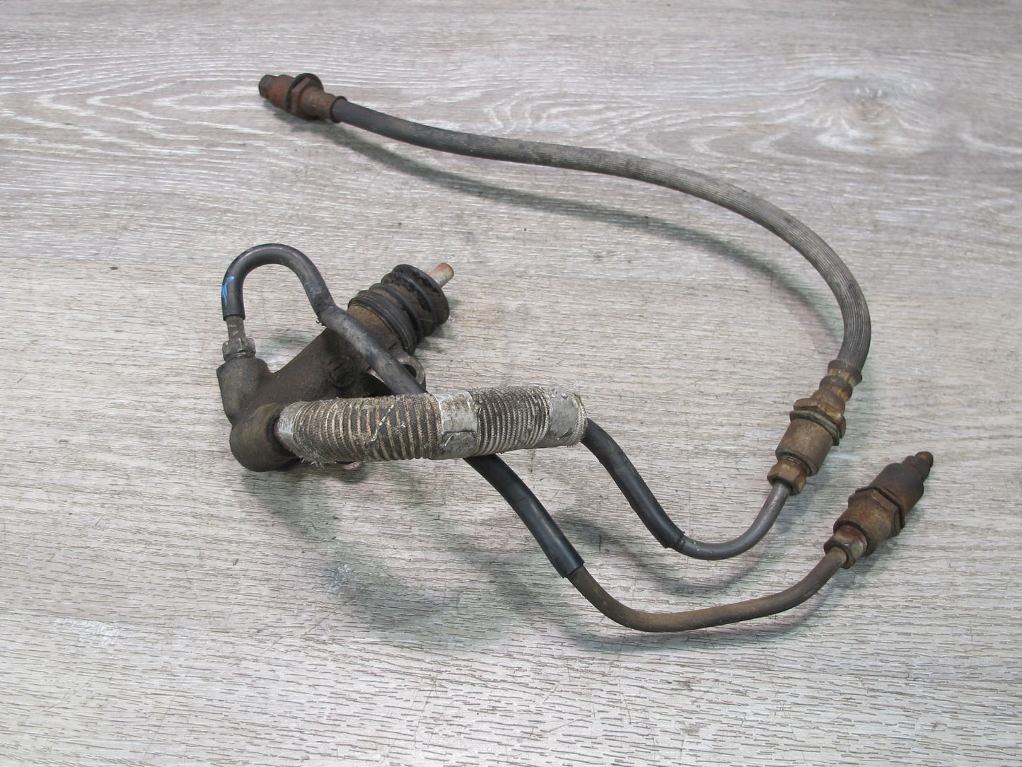 85-89 Toyota MR2 AW15 4AGELC M/T Clutch Slave Cylinder w Lines Assembly OEM