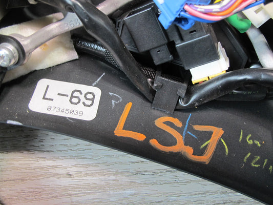 07-09 Lexus UVF46 LS600h LS460 Heated Leather Wood Steering w Controls OEM