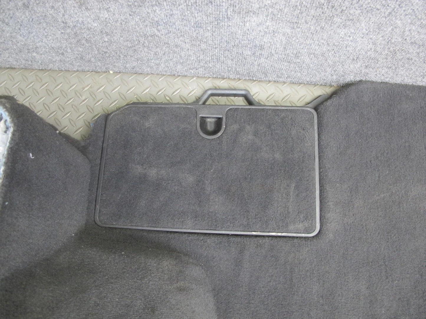 05-13 Chevrolet Corvette C6 Coupe Rear Floor Carpet Panel 15798089 OEM