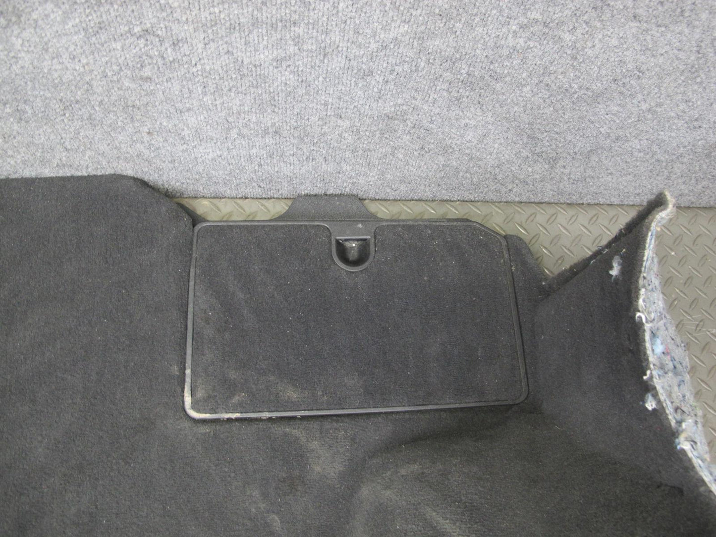 05-13 Chevrolet Corvette C6 Coupe Rear Floor Carpet Panel 15798089 OEM