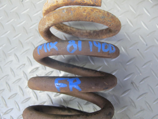 74-76 Mercedes W115 240D Set of 2 Front Left & Right Suspension Coil Spring OEM