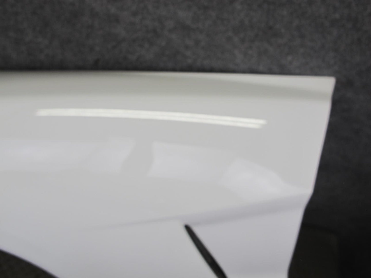 05-13 Chevrolet Corvette C6 Base Front Left Fender Shell Cover Panel White OEM