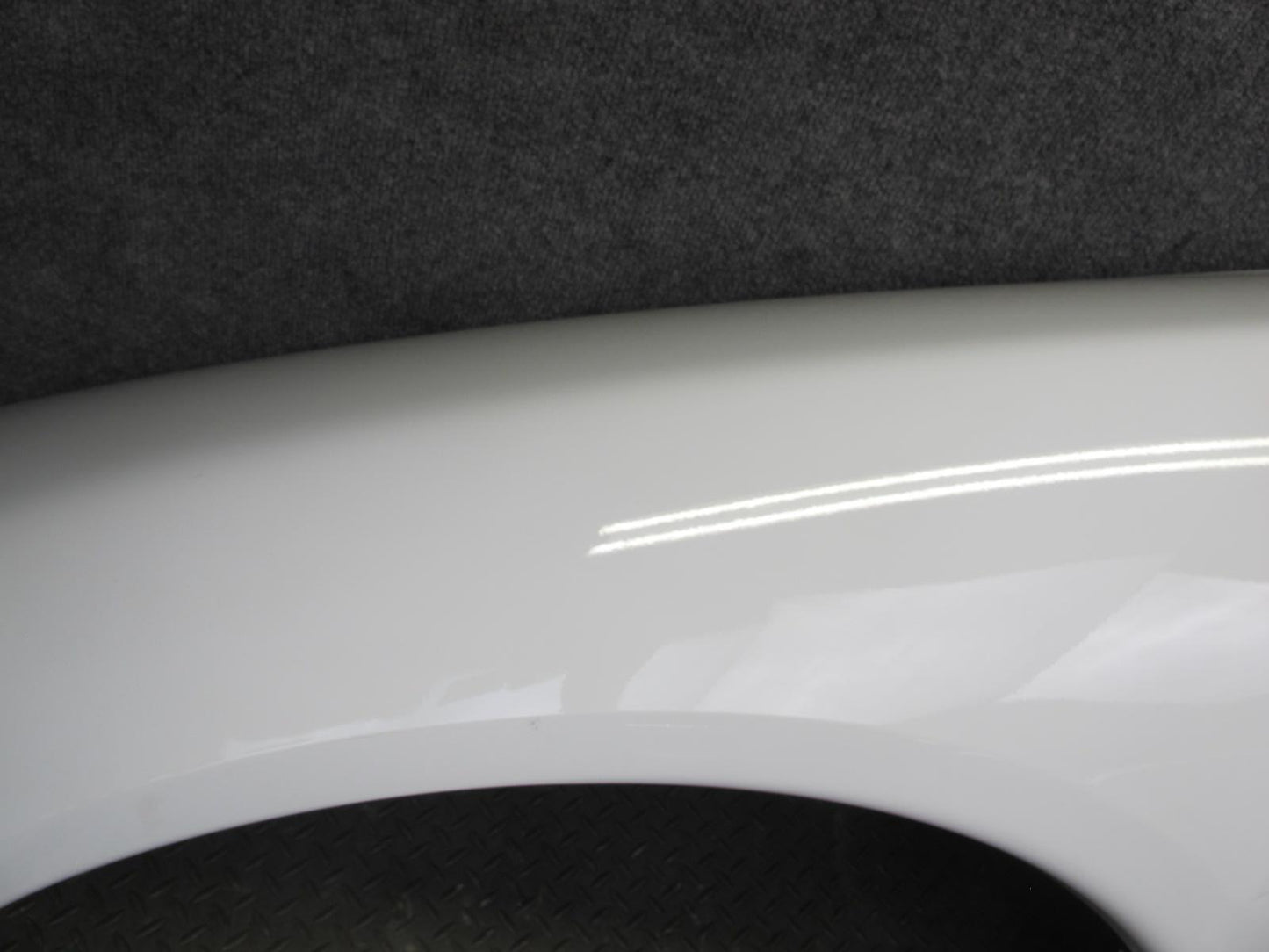 05-13 Chevrolet Corvette C6 Base Front Left Fender Shell Cover Panel White OEM