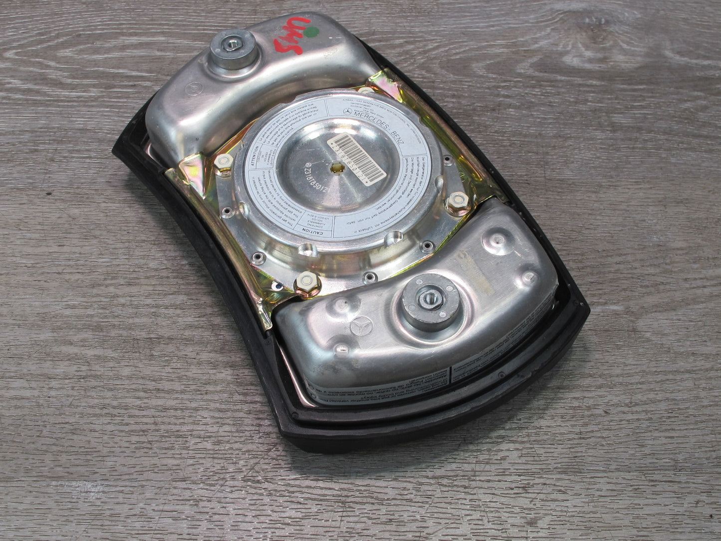 86-91 MERCEDES W126 560SEL FRONT LEFT DRIVER SIDE STEERING WHEEL SRS AIRBAG OEM