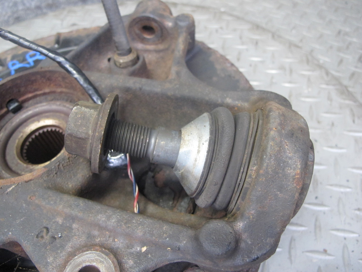 07-11 Mercedes W164 ML63 AMG Rear Right Spindle Knuckle Wheel Hub Bearing OEM