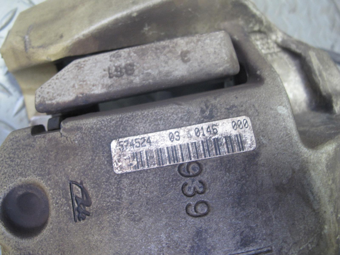 07-11 Mercedes W164 ML63 AMG Set of 2 Front Brake Caliper OEM