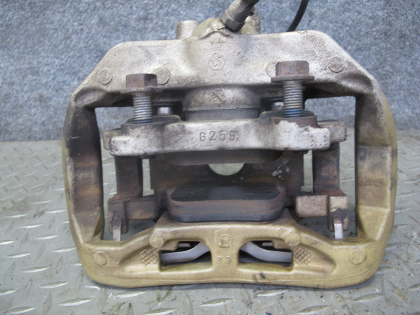 07-11 Mercedes W164 ML63 AMG Set of 2 Rear Brake Caliper OEM