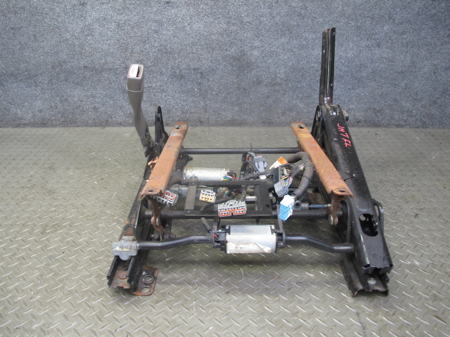 2003-2007 Hummer H2 Front Left Driver Side Seat Lower Frame Track W/ Motors