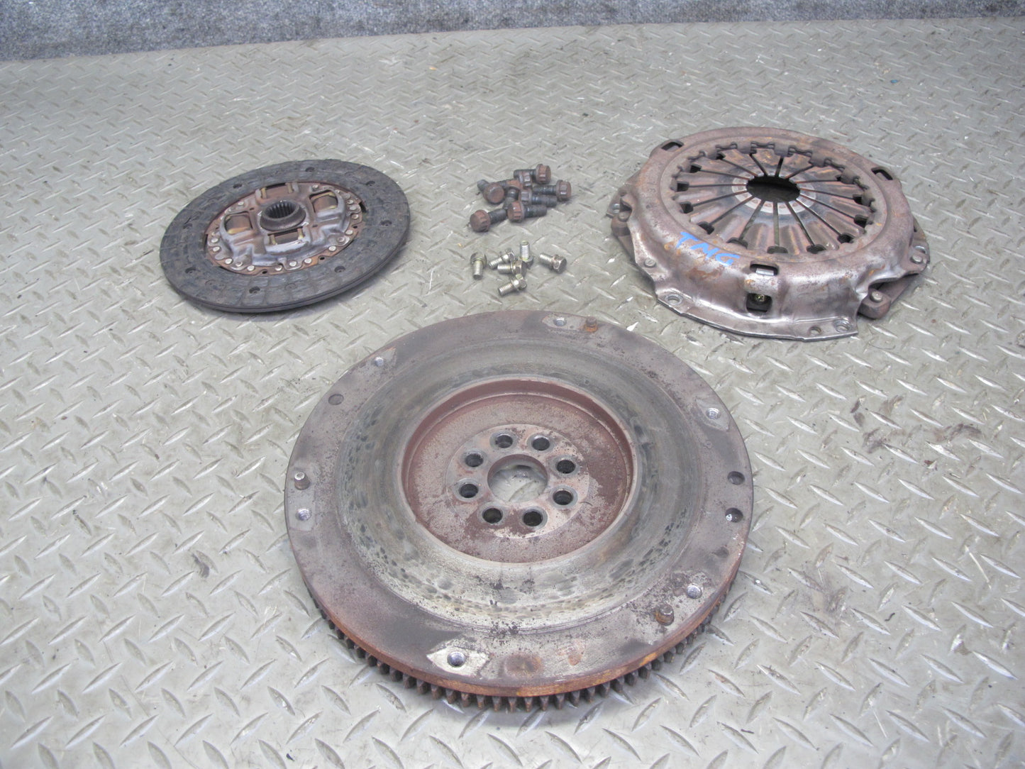 00-05 Toyota MR2 Spyder ZZW30L M/T Flywheel Clutch Pressure Plate Set OEM
