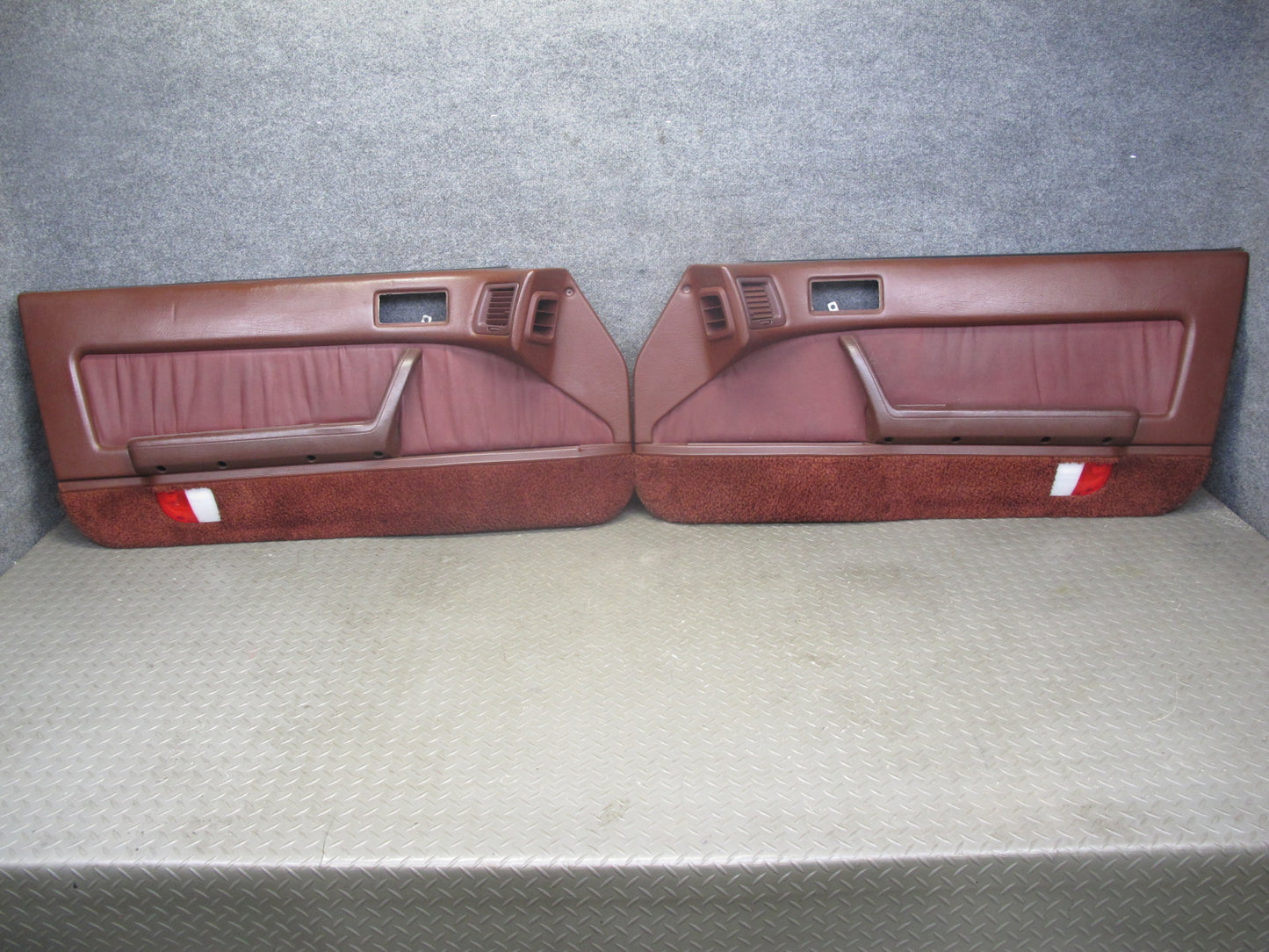 86-91 Mazda RX7 FC3S Coupe Left & Right Door Interior Trim Cover Panel Set OEM