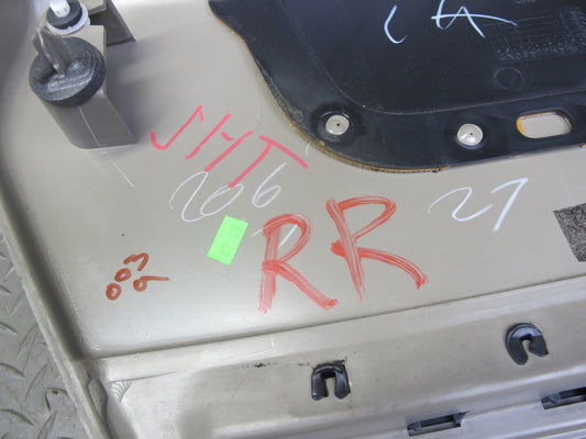 2003-2004 Hummer H2 Rear Left & Right Door Interior Trim Cover Panel Set of 2