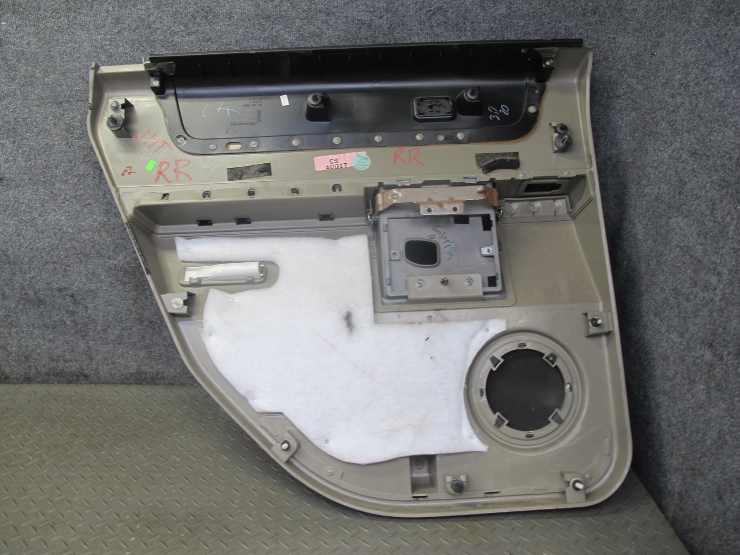 2003-2004 Hummer H2 Rear Left & Right Door Interior Trim Cover Panel Set of 2