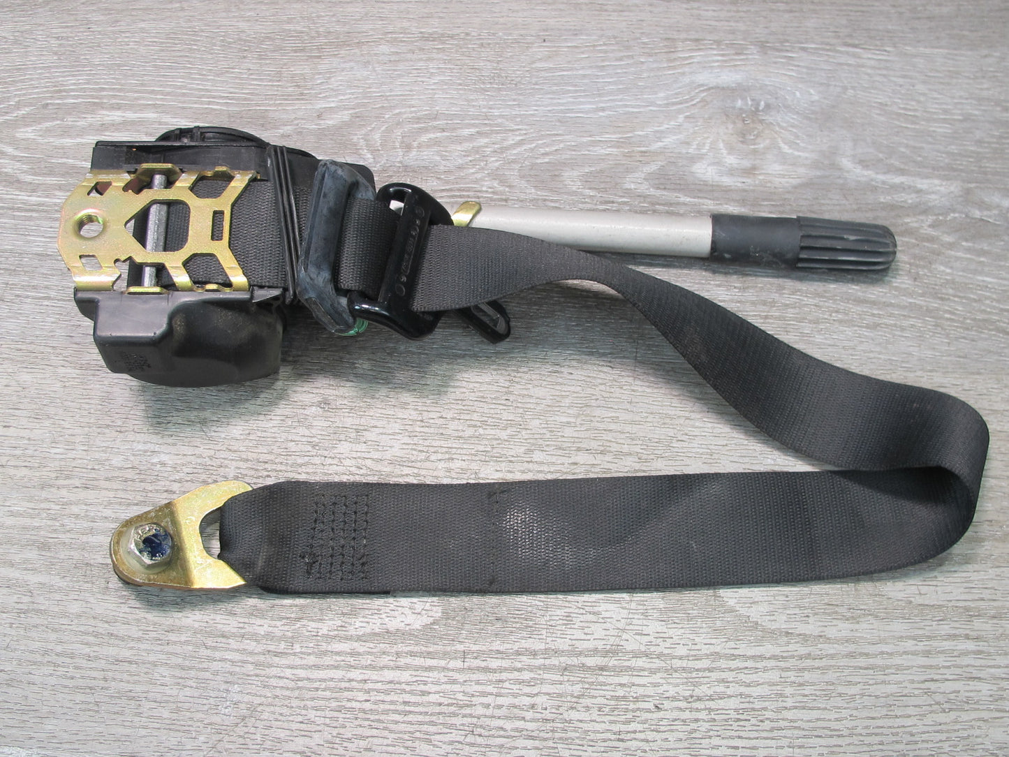 86-91 MERCEDES W126 560SEL FRONT & REAR LEFT RIGHT SIDE SEATBELT RETRACTOR SET OEM