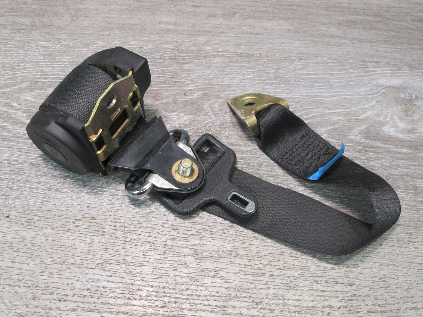 86-91 MERCEDES W126 560SEL FRONT & REAR LEFT RIGHT SIDE SEATBELT RETRACTOR SET OEM