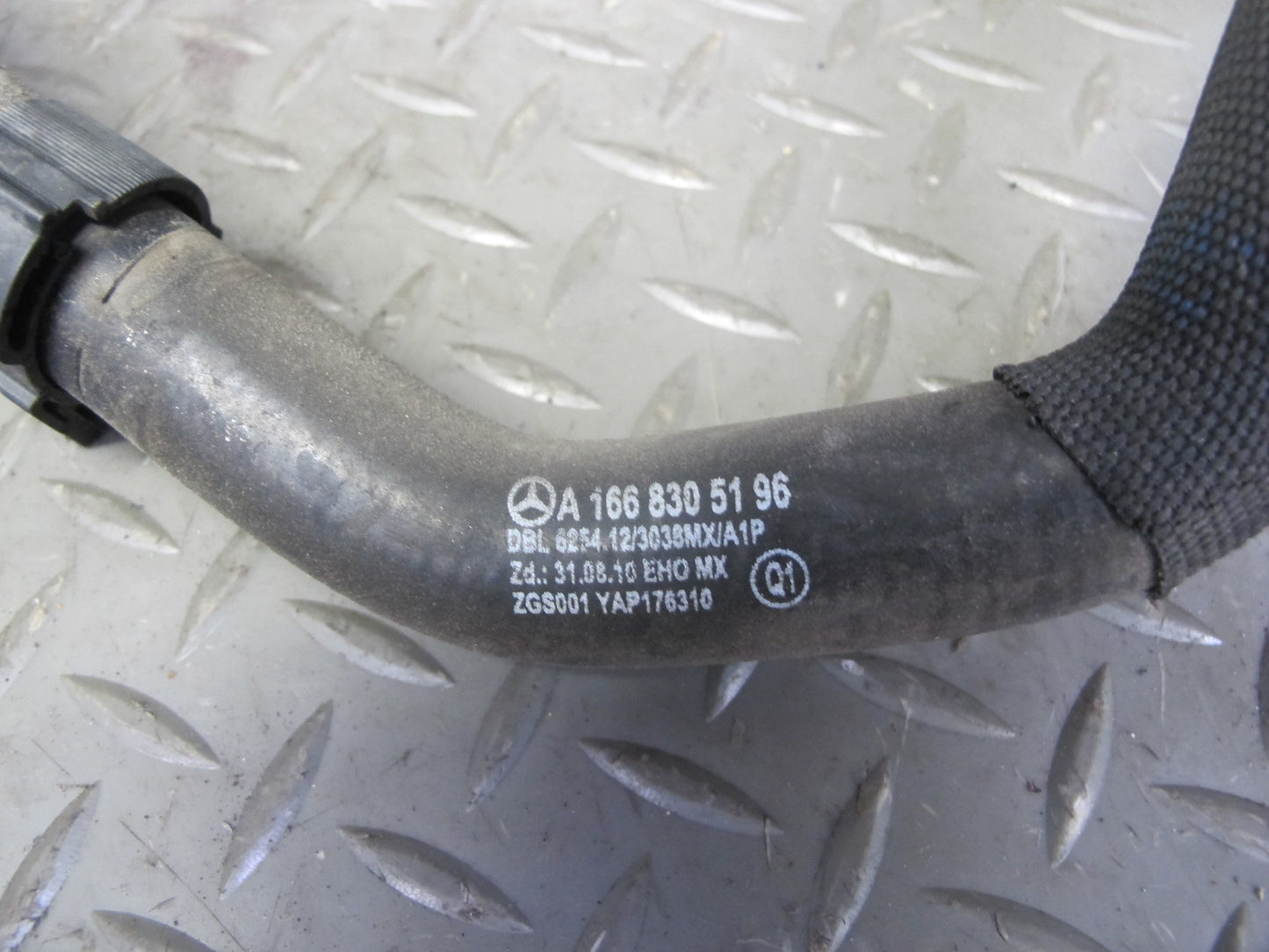 12-15 Mercedes W166 ML350 M276 Set of 6 Engine Radiator Coolant Hose Pipe OEM