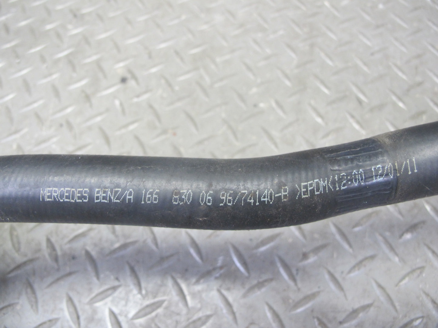 12-15 Mercedes W166 ML350 M276 Set of 6 Engine Radiator Coolant Hose Pipe OEM