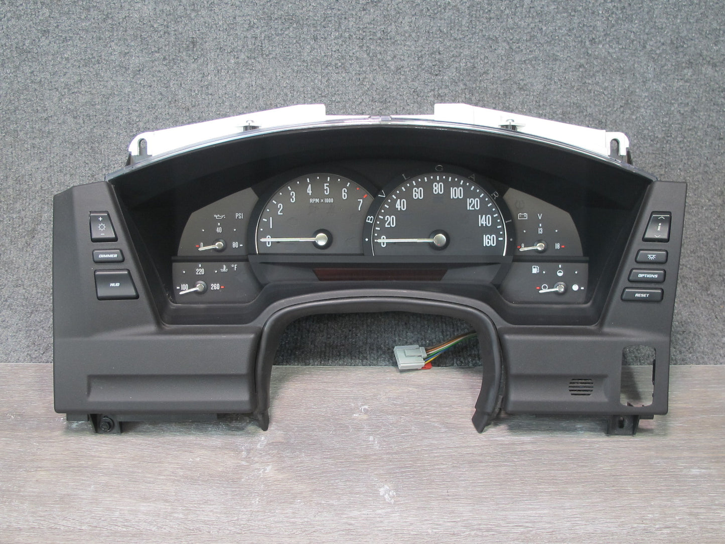 2006-2008 Cadillac XLR Instrument Cluster Gauge Speedometer W/ Bezel & Switch