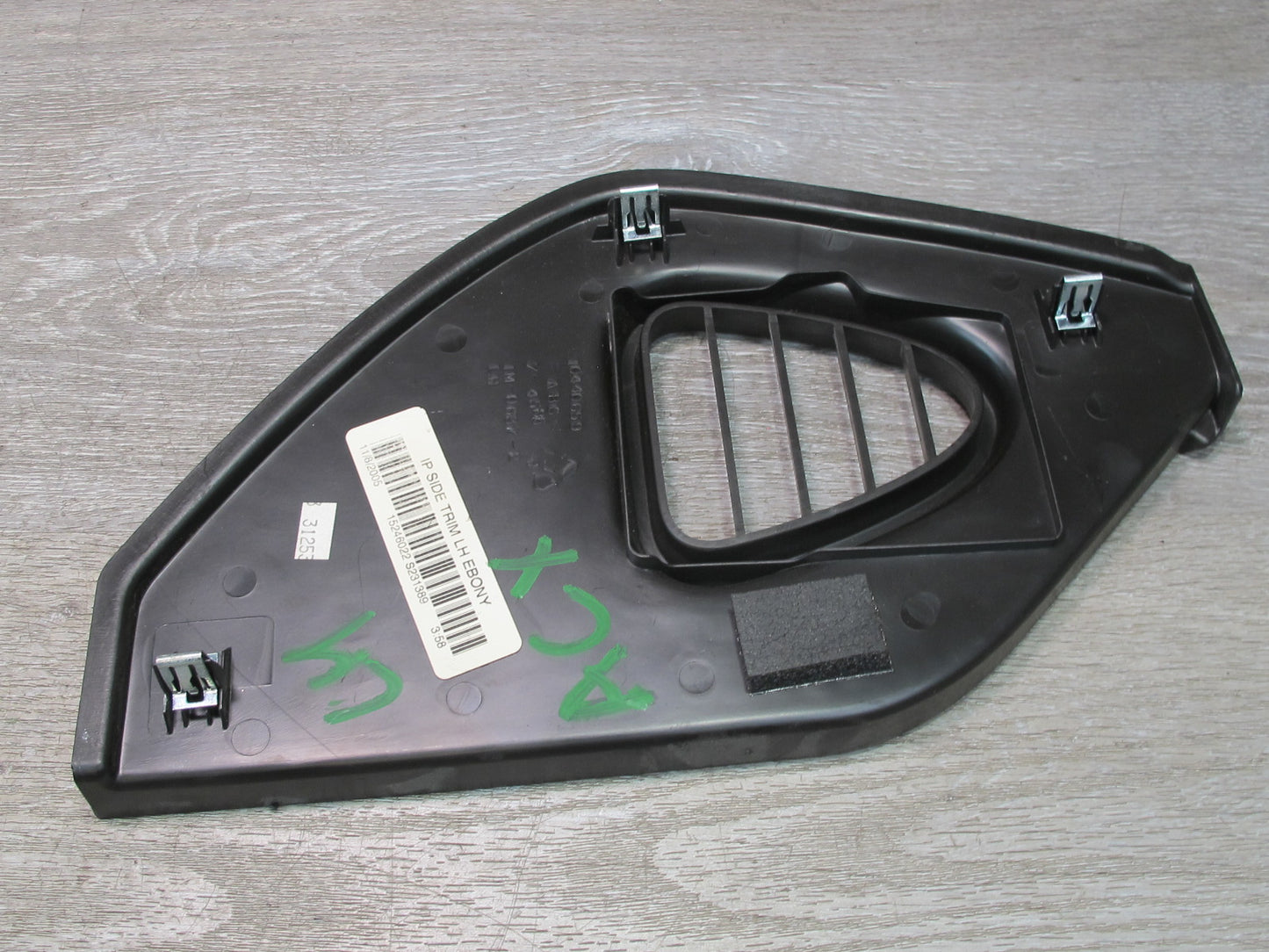 2004-2009 Cadillac XLR Left & Right Side Interior Dashboard END Trim Cover Set
