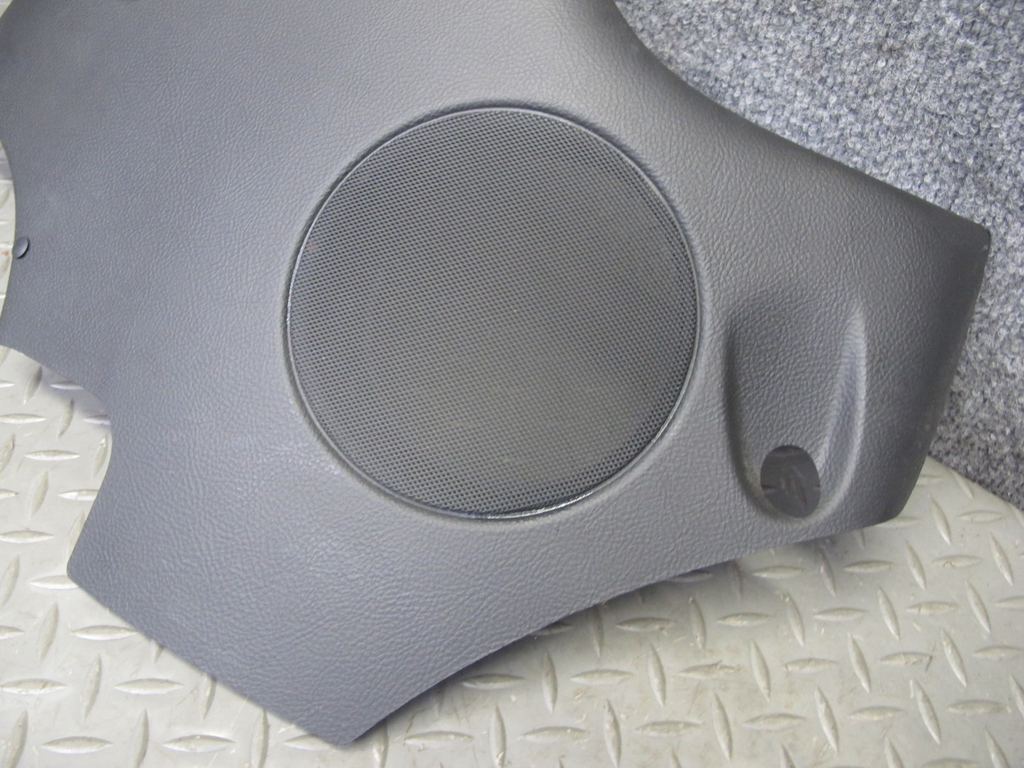 05-13 Chevrolet Corvette C6 Coupe Rear Quarter Speaker Trim Cover Panel Set OEM