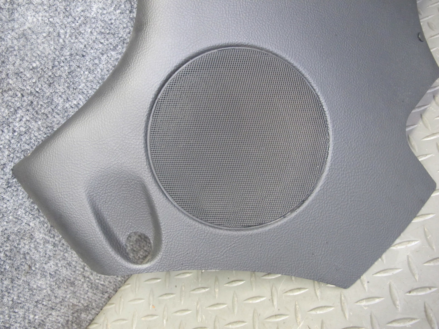 05-13 Chevrolet Corvette C6 Coupe Rear Quarter Speaker Trim Cover Panel Set OEM