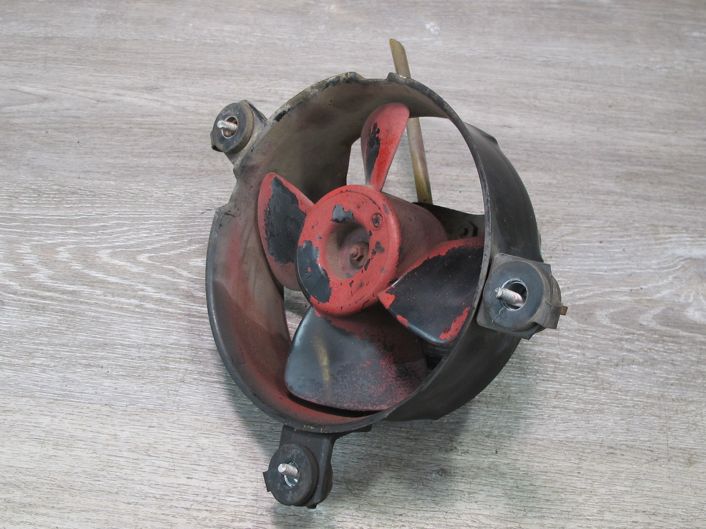 85-88 Toyota MR2 AW15 NA M/T Engine Bay Cooling Fan w Motor & Shroud Assy OEM