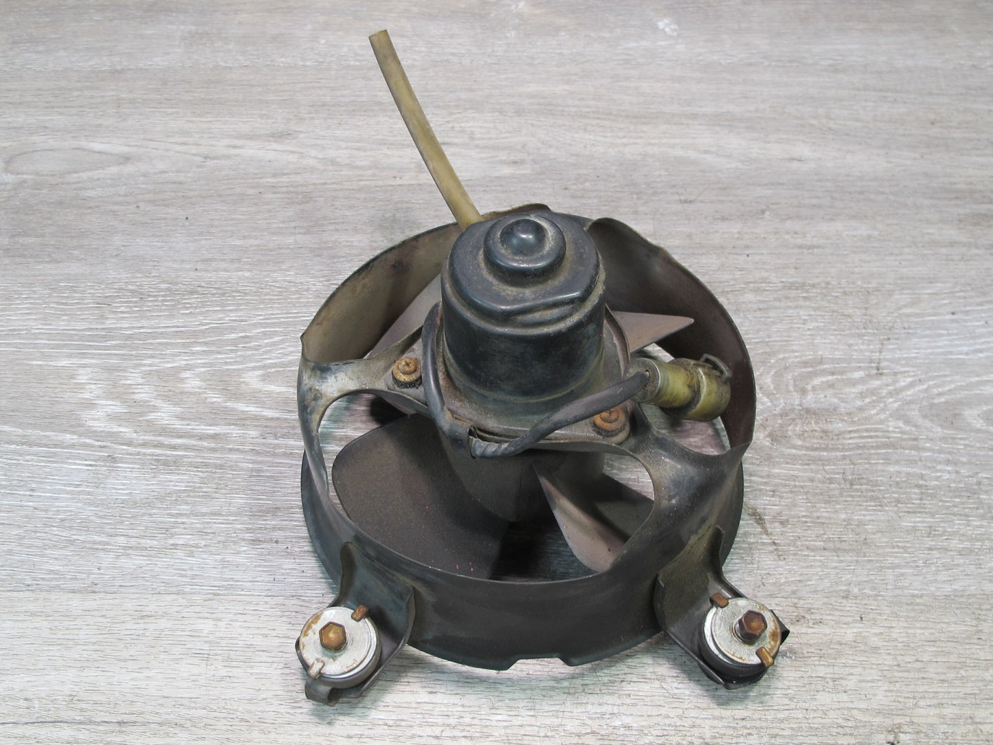 85-88 Toyota MR2 AW15 NA M/T Engine Bay Cooling Fan w Motor & Shroud Assy OEM