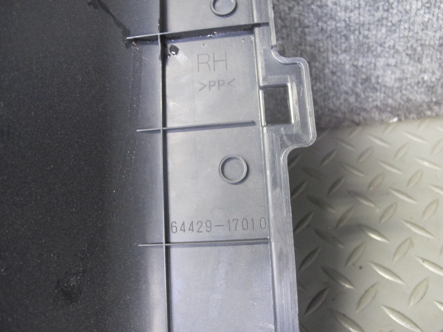 00-05 Toyota MR2 Spyder Set of 2 Behind Seat Luggage Compartment Box Trim OEM