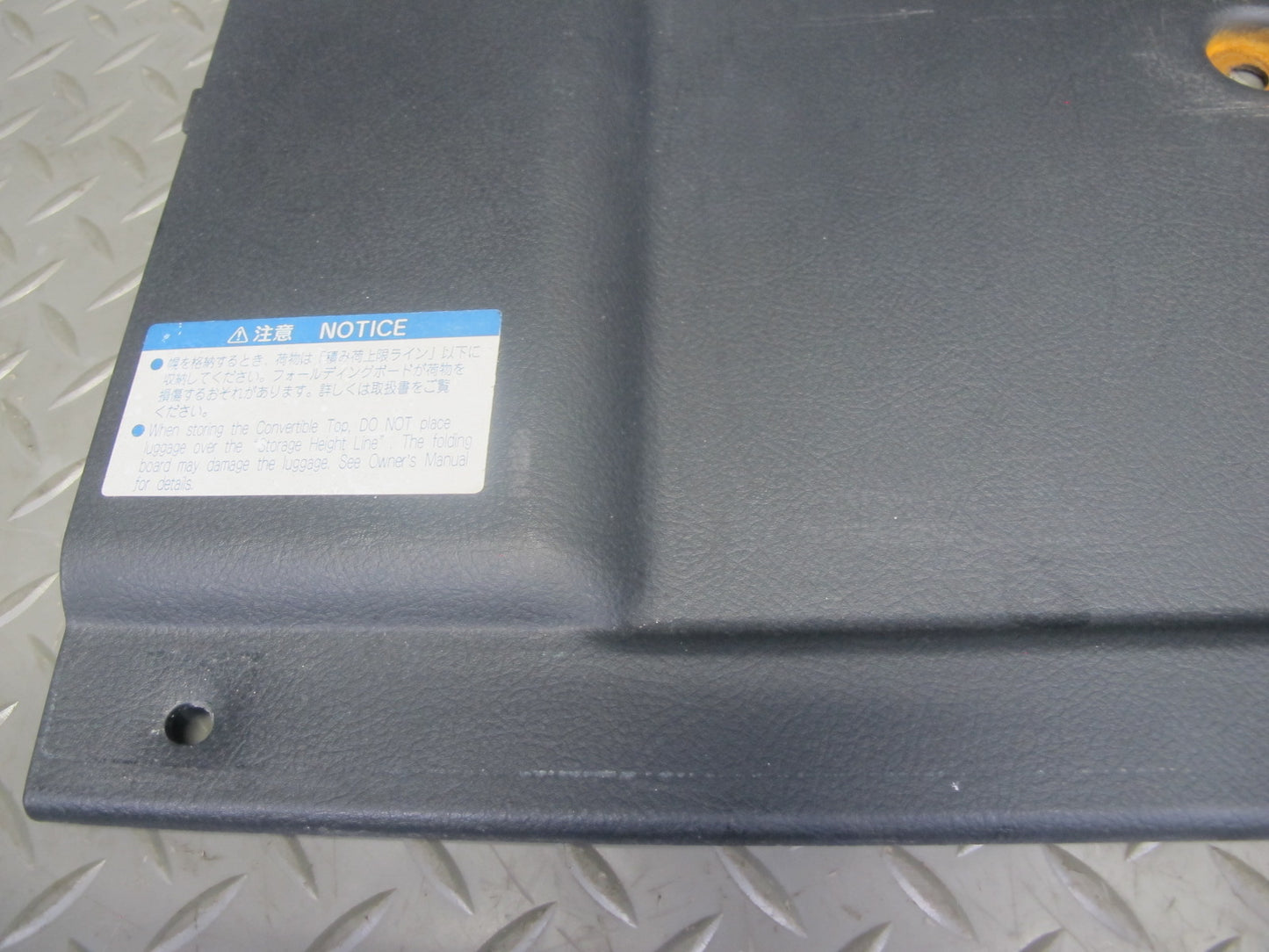 00-05 Toyota MR2 Spyder Set of 2 Behind Seat Luggage Compartment Box Trim OEM