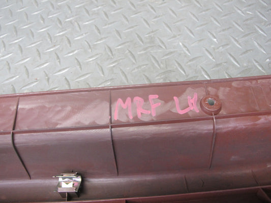 86-88 Mazda RX7 FC3S Left & Right Door Scuff Sill Plate Trim Cover Set RED OEM