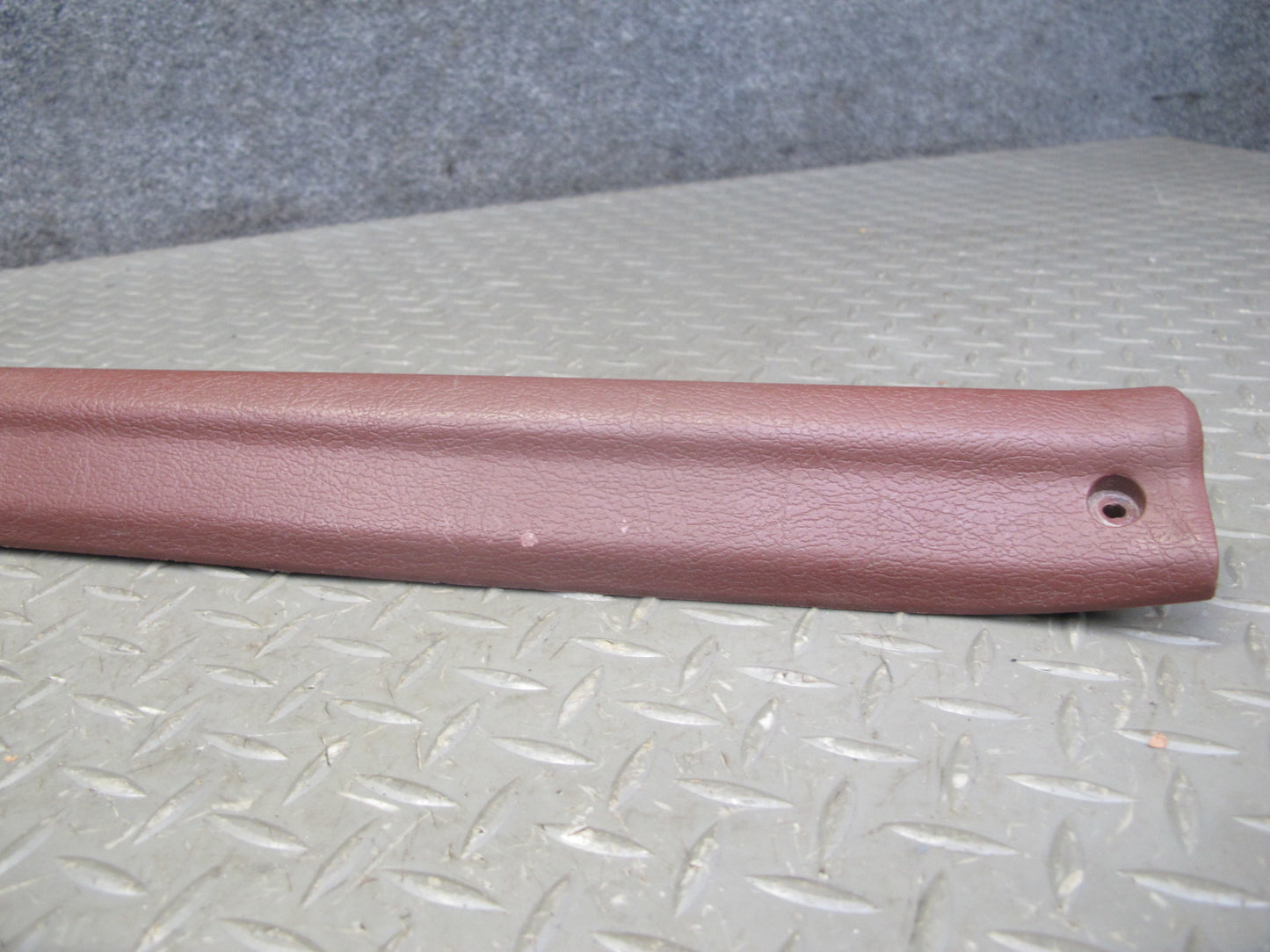 86-88 Mazda RX7 FC3S Left & Right Door Scuff Sill Plate Trim Cover Set RED OEM