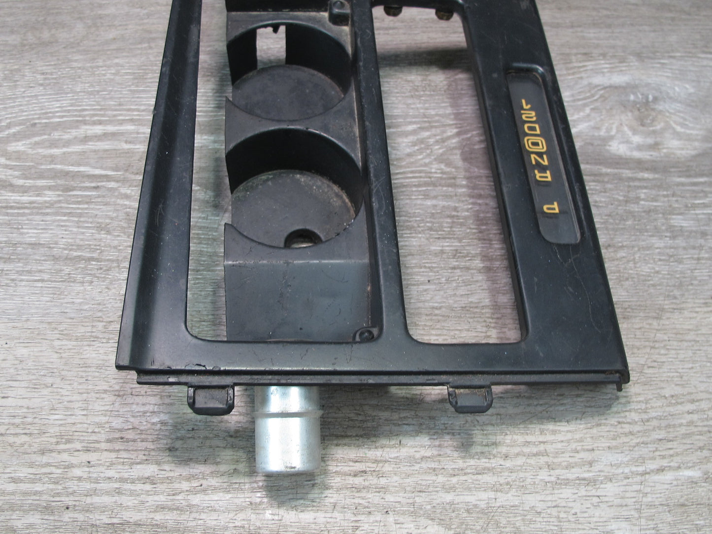 90-93 Chevrolet Corvette C4 Center Console A/T Shifter Trim Plate CUP Holder OEM