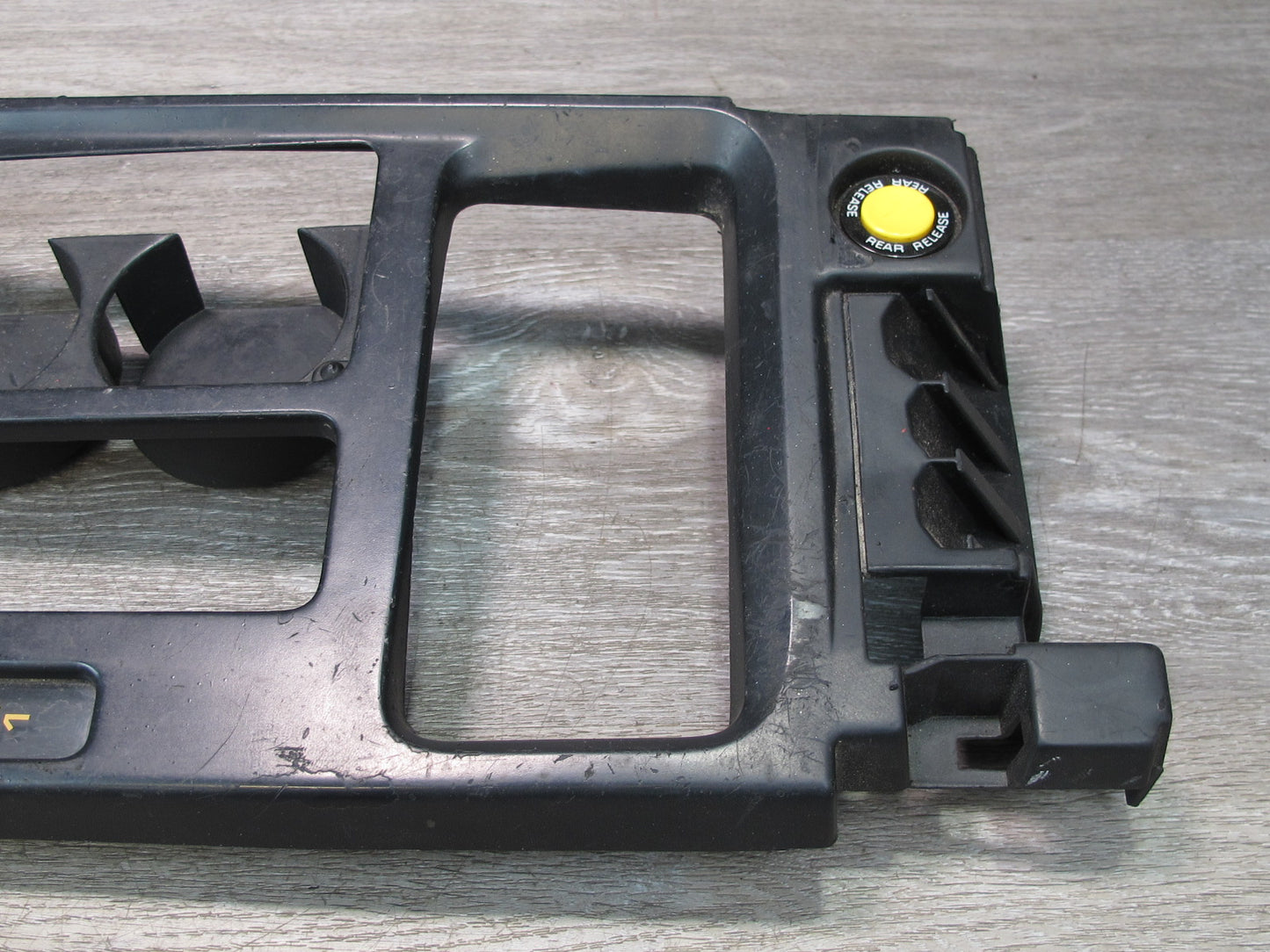 90-93 Chevrolet Corvette C4 Center Console A/T Shifter Trim Plate CUP Holder OEM