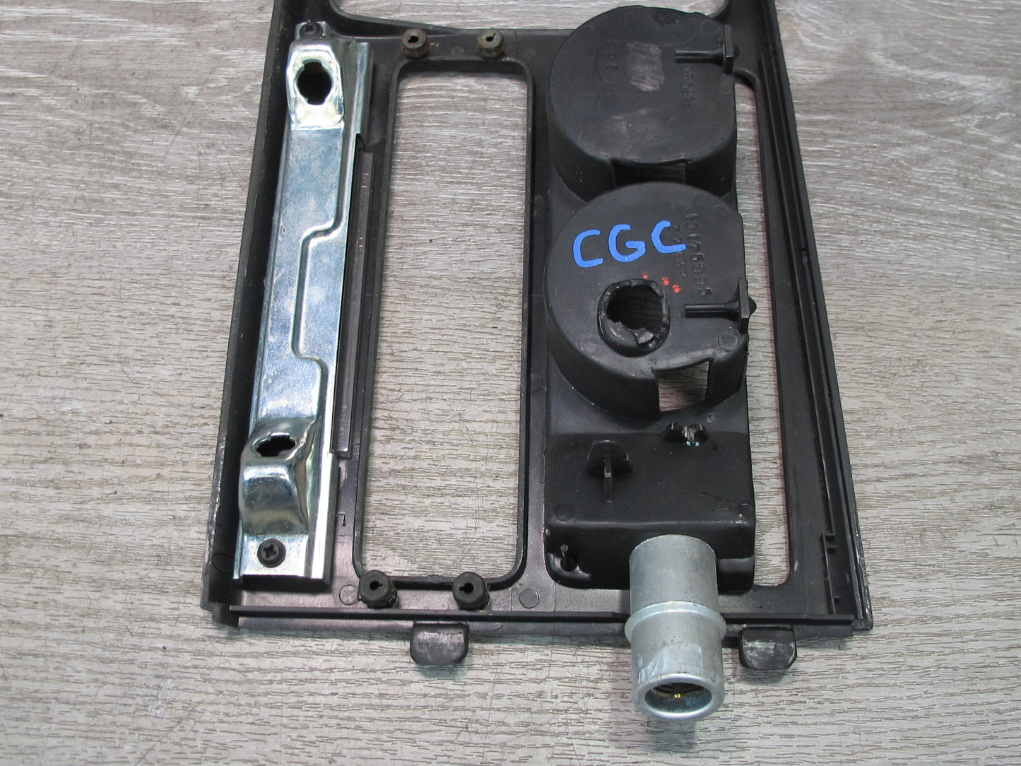 90-93 Chevrolet Corvette C4 Center Console A/T Shifter Trim Plate CUP Holder OEM