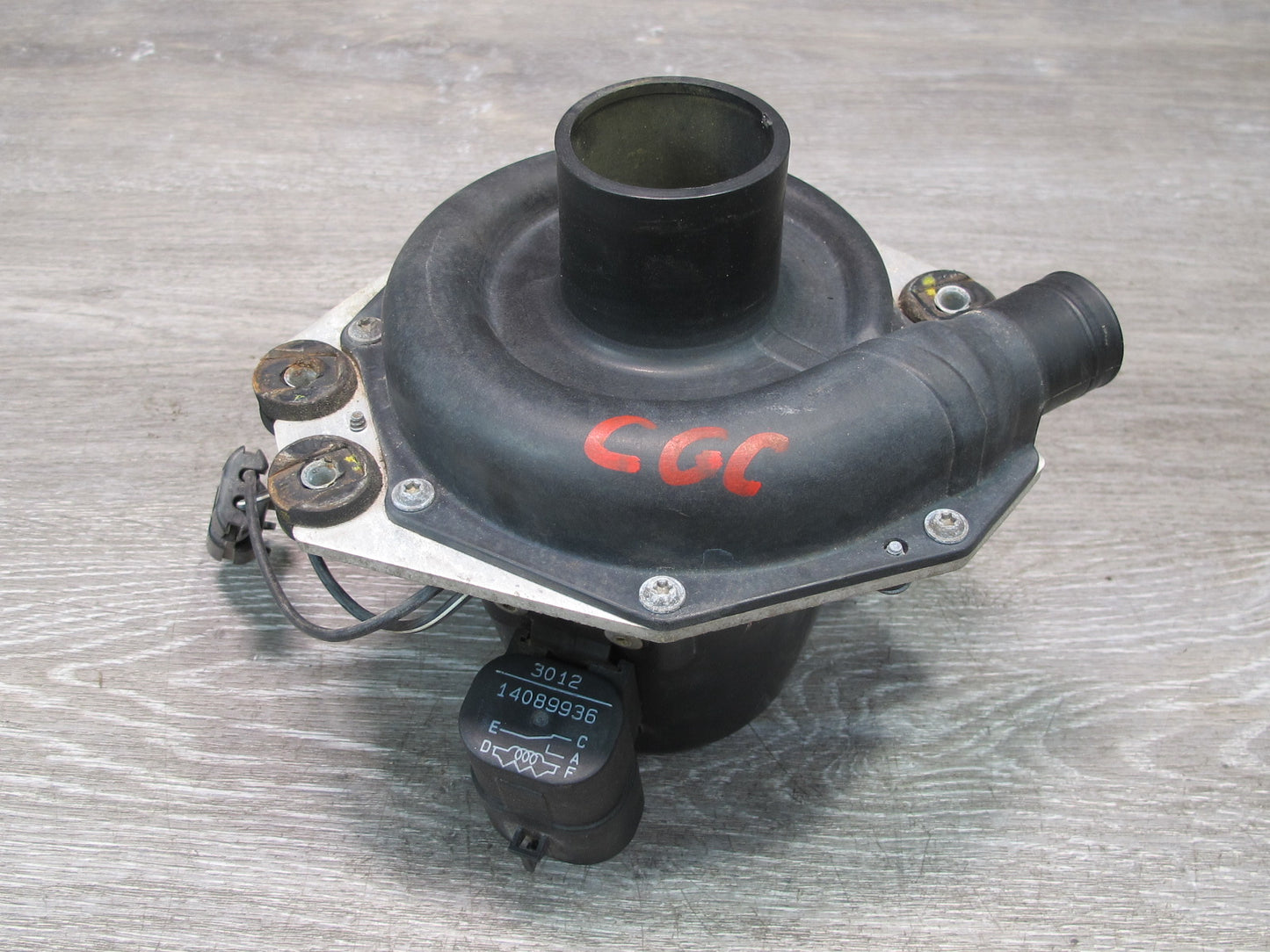 92-93 Chevrolet Corvette C4 Secondary Air Injection Smog Pump w Relay OEM