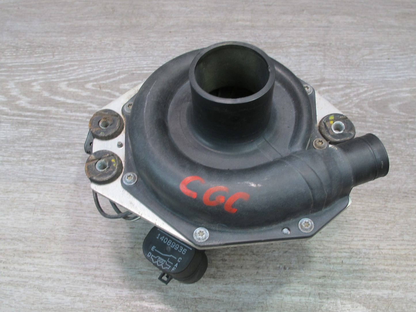92-93 Chevrolet Corvette C4 Secondary Air Injection Smog Pump w Relay OEM