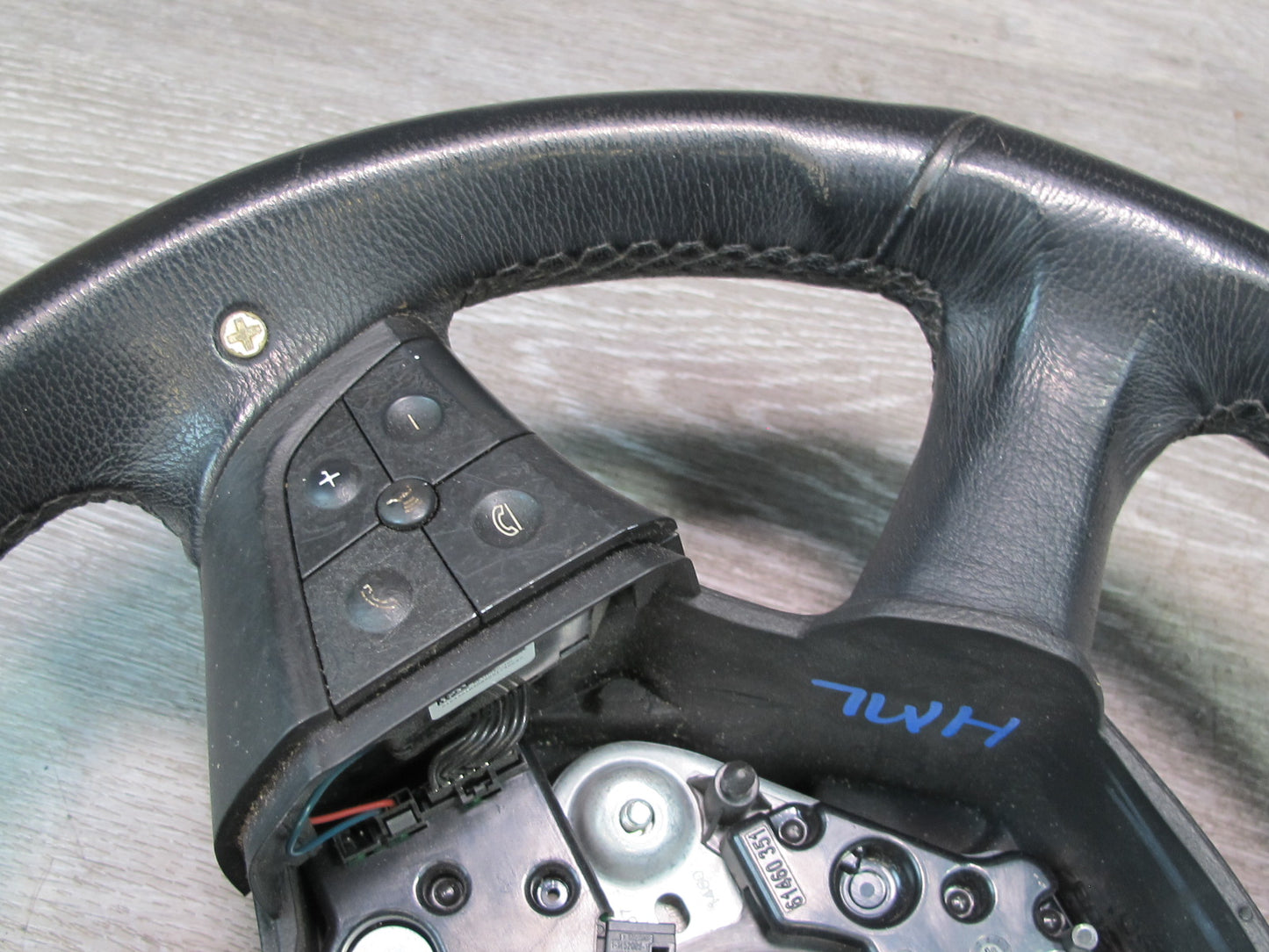 07-08 Mercedes W164 ML63 AMG Leather Multifunction Steering w Paddle Shifter OEM
