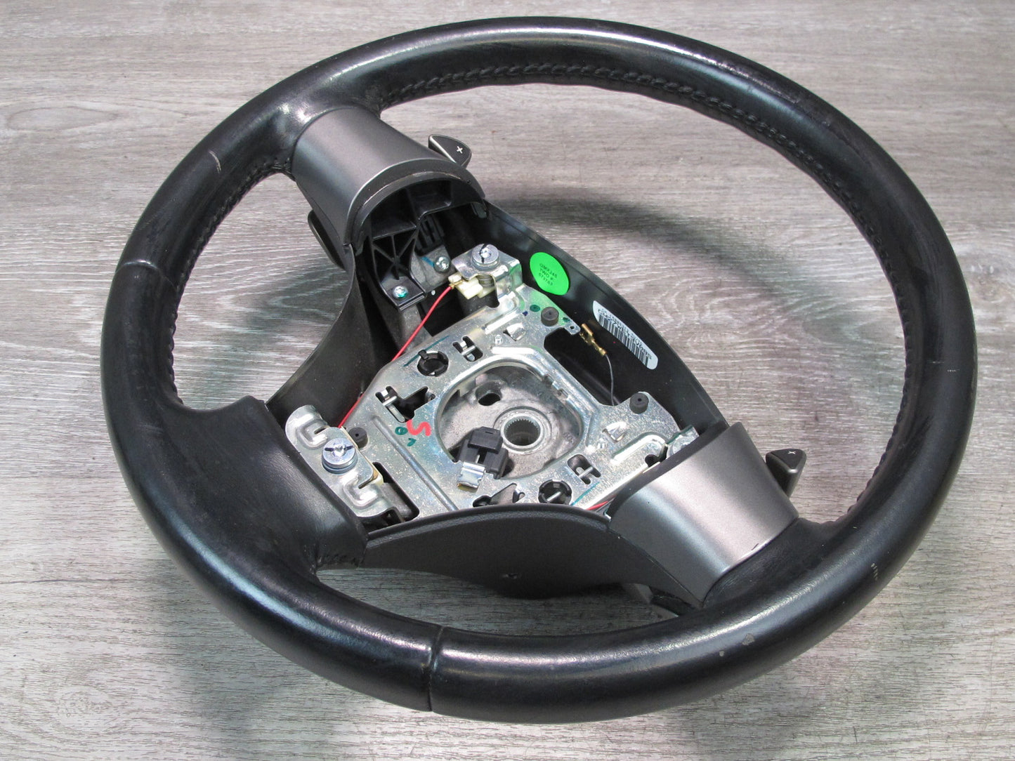 2006 Chevrolet Corvette C6 A/T Leather Steering w Paddles Black OEM