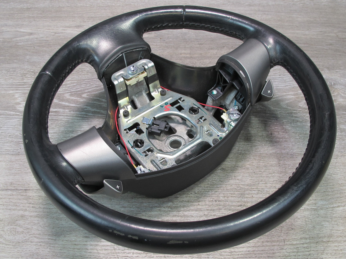 2006 Chevrolet Corvette C6 A/T Leather Steering w Paddles Black OEM