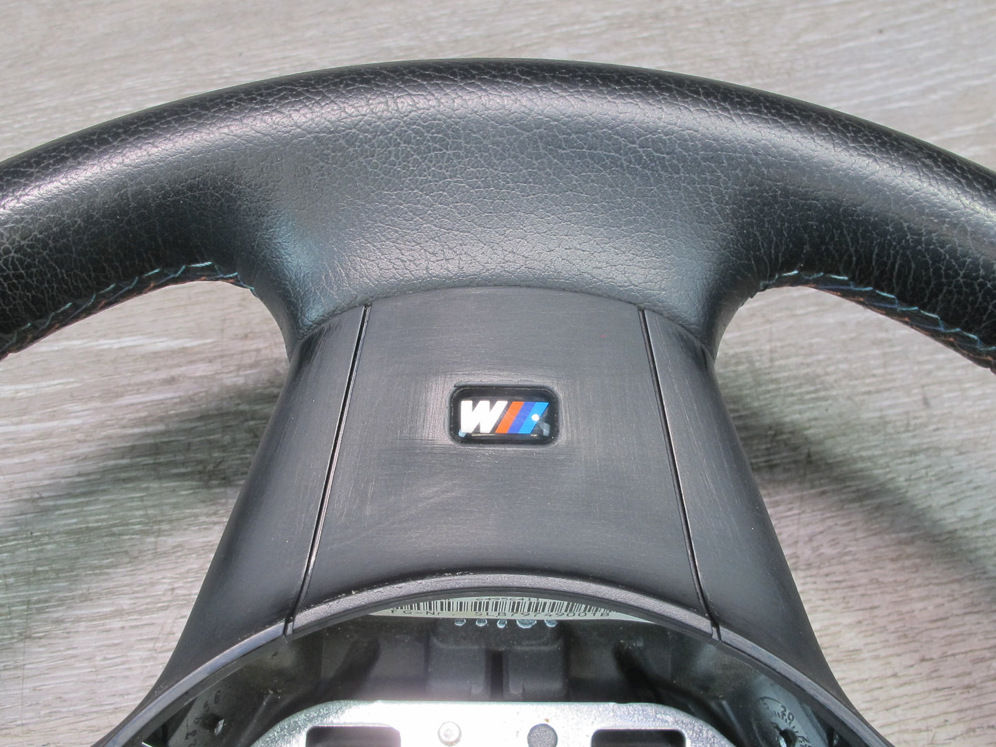 2006-2010 BMW E63 E64 M6 SMG M Sport Leather Steering Black w Controls & Paddles