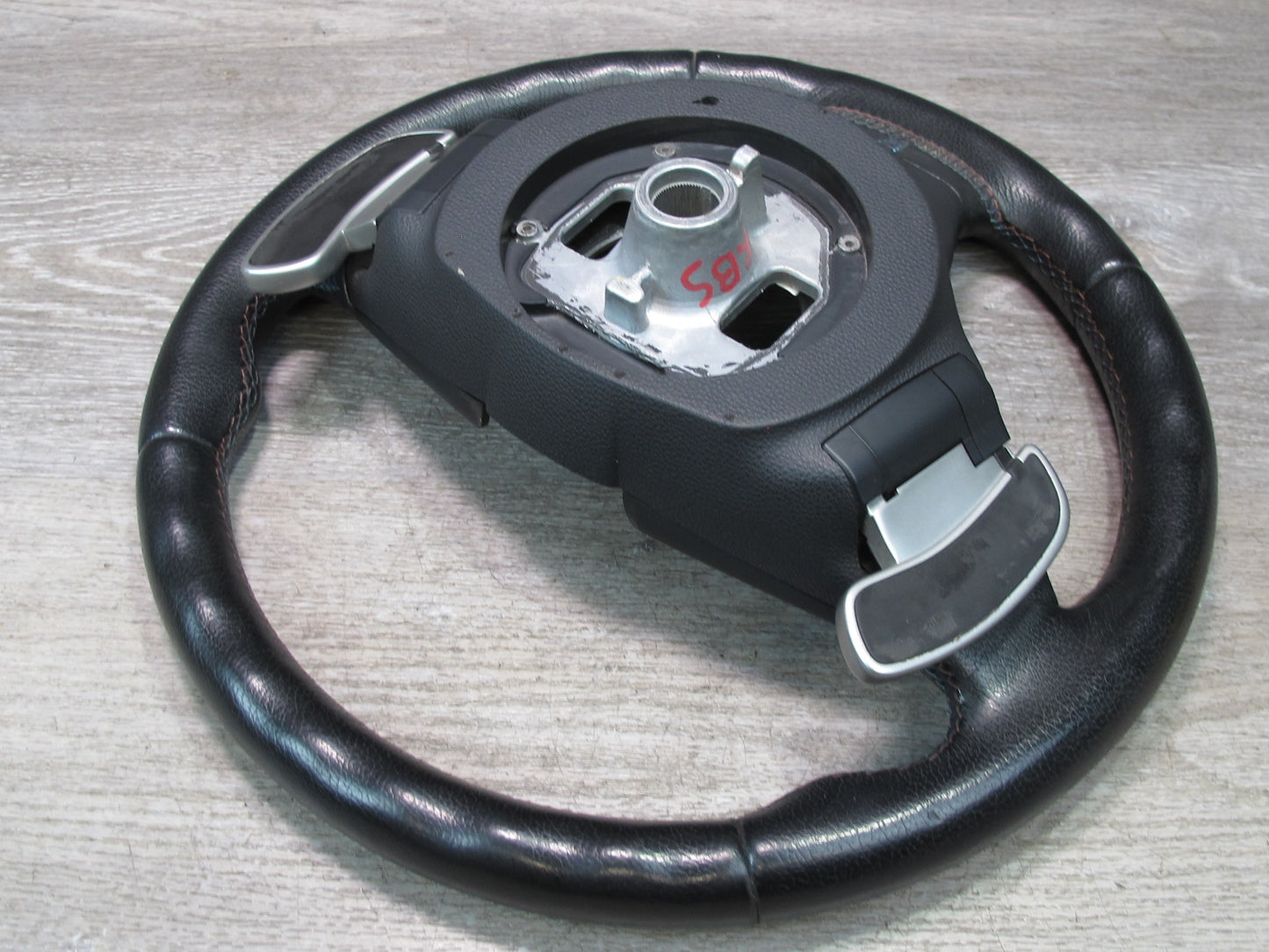 2006-2010 BMW E63 E64 M6 SMG M Sport Leather Steering Black w Controls & Paddles