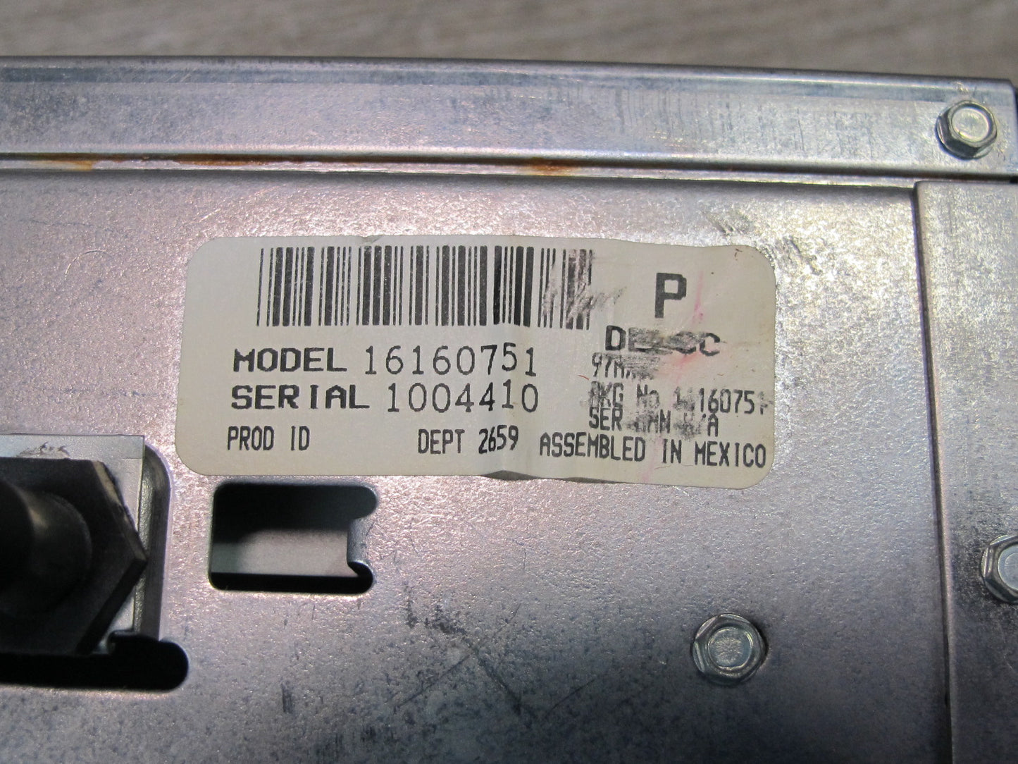92-93 Chevrolet Corvette C4 Bose Gold Series CD Cassette AM FM Radio Player OEM