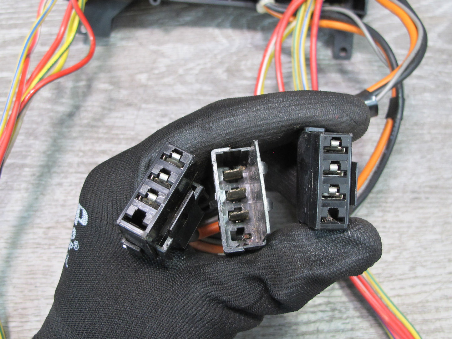92-93 Chevrolet Corvette C4 Dual Power Seat Control Switch Assembly 10161842 OEM