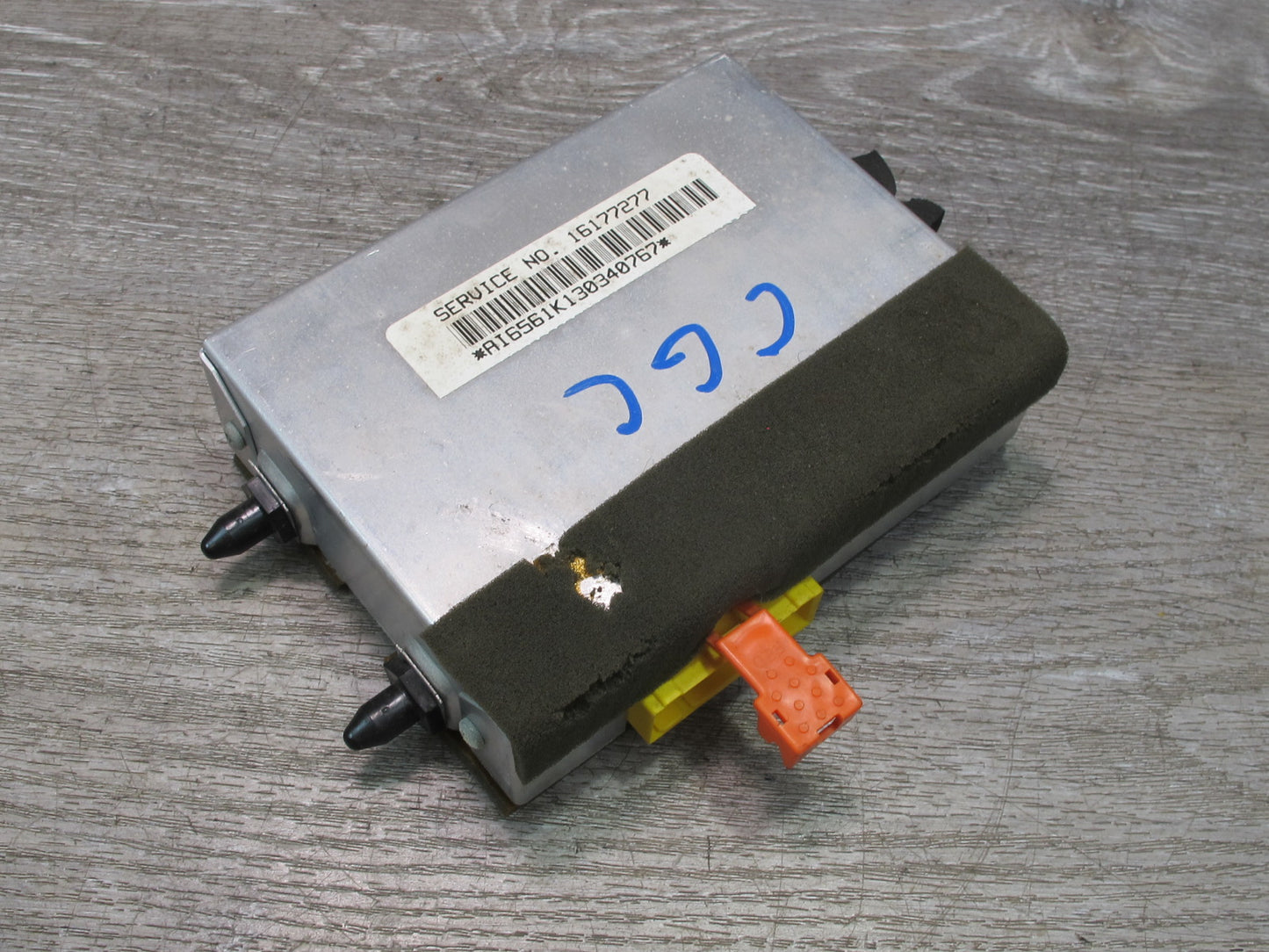 90-93 CHEVROLET CORVETTE C4 SRS AIRBAG CONTROL MODULE UNIT 16177277 OEM