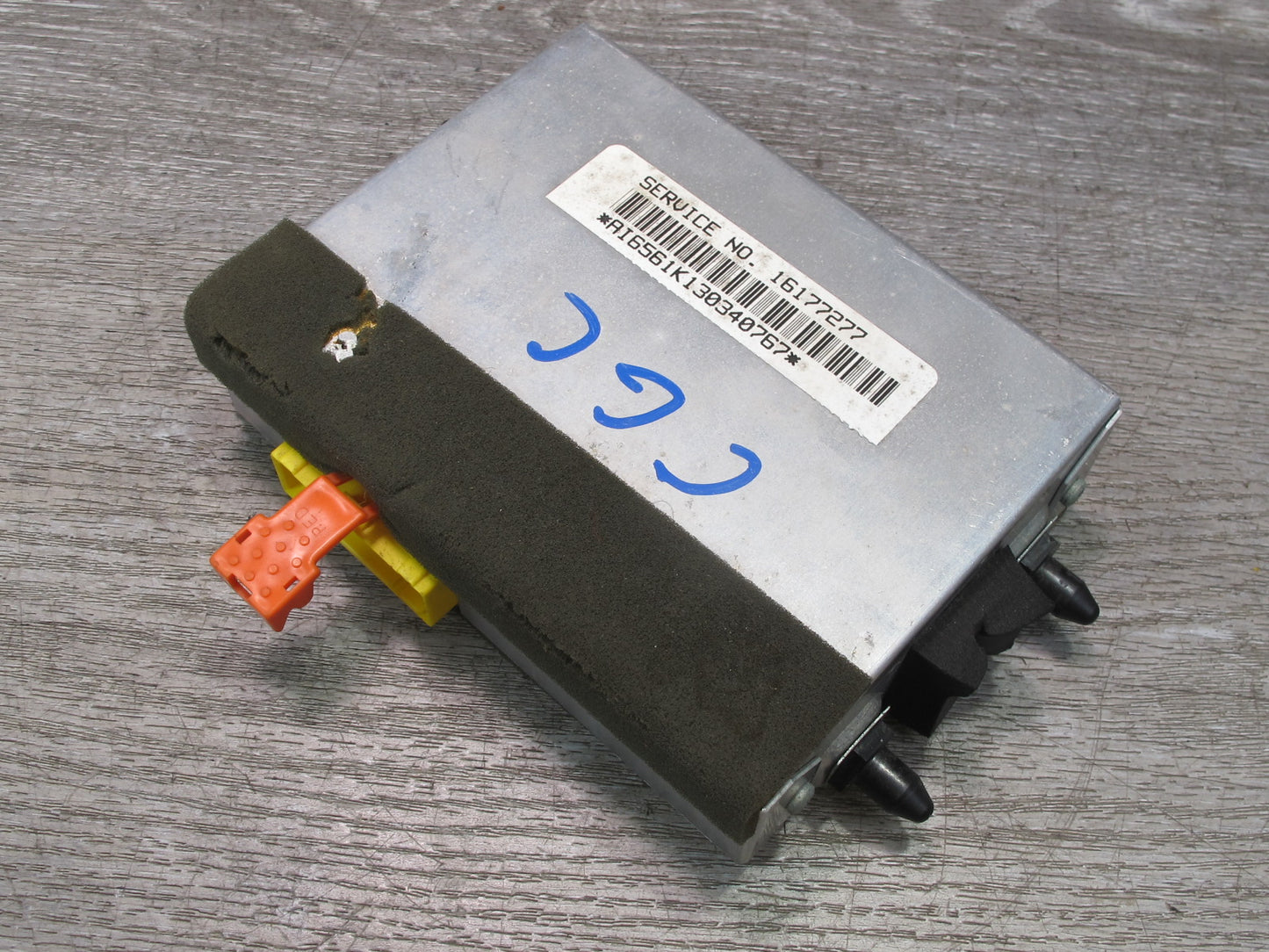 90-93 CHEVROLET CORVETTE C4 SRS AIRBAG CONTROL MODULE UNIT 16177277 OEM