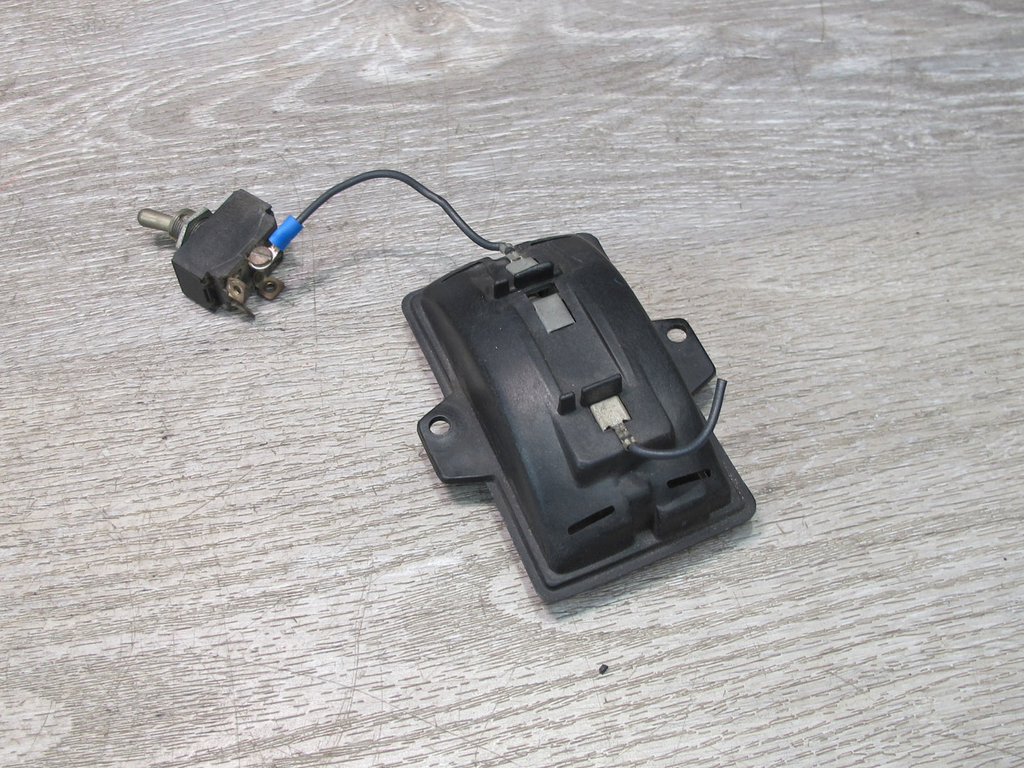 84-96 Chevrolet Corvette C4 Set of 2 Under Hood Light Lamp w Toggle Switch OEM